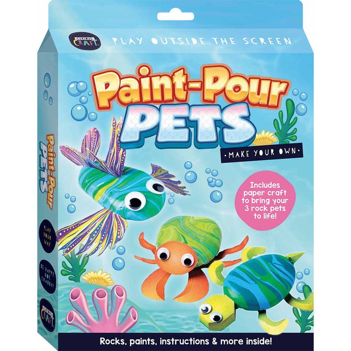 Curious Craft: Paint-Pour Pets | Card Merchant Takapuna