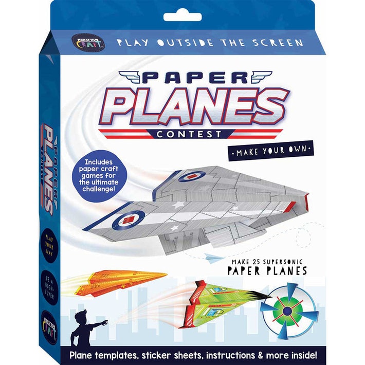 Curious Craft: Make your own Paper Planes | Card Merchant Takapuna