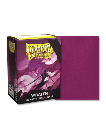 Dragon Shield Sleeves 100ct: Dual - Wraith | Card Merchant Takapuna