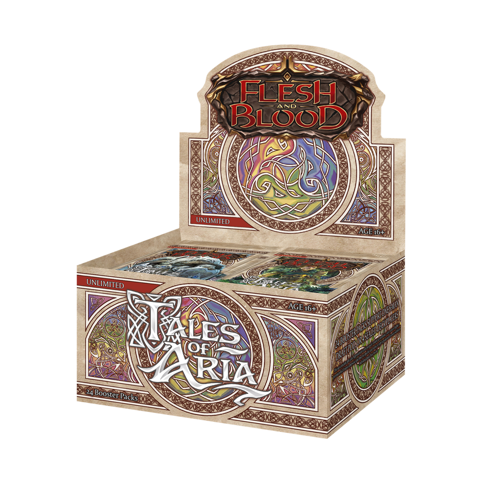 Flesh and Blood: Tales of Aria Unlimited Booster Box | Card Merchant Takapuna