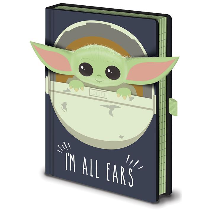 Star Wars: Baby Yoda Premium A5 Notebook | Card Merchant Takapuna