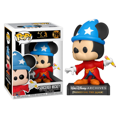 Sorcerer Mickey - 50th Walt Disney Archives Pop! 799 | Card Merchant Takapuna