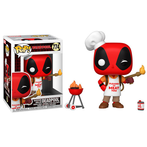 Deadpool - Backyard Griller Deadpool Pop! 774 | Card Merchant Takapuna