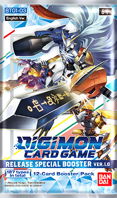 Digimon 1.0 Booster Pack | Card Merchant Takapuna