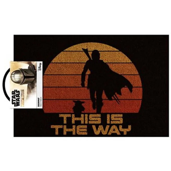 Star Wars - The Mandalorian 'This is the Way' Doormat - Licensed | Card Merchant Takapuna
