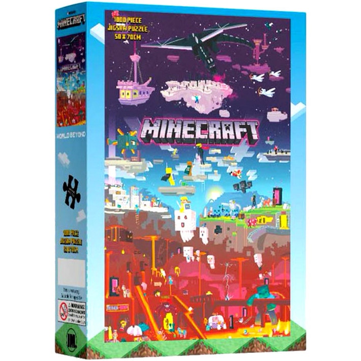 Minecraft 1000 Piece Jigsaw Puzzle | Card Merchant Takapuna