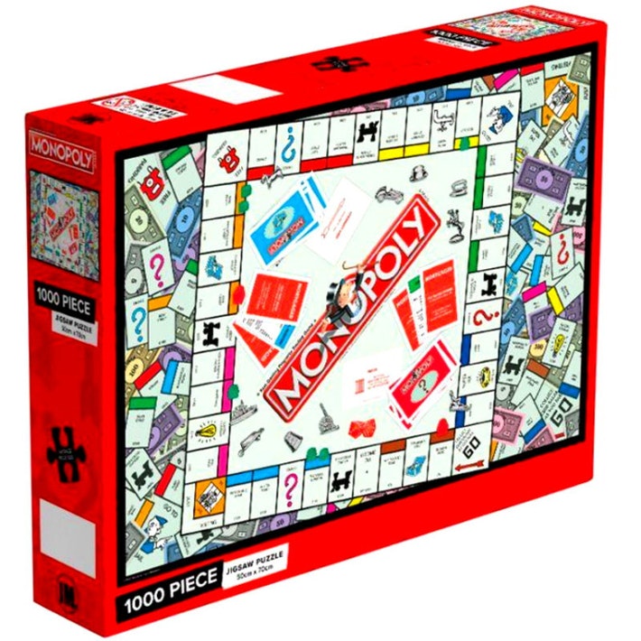Monopoly 1000 Piece Jigsaw Puzzle | Card Merchant Takapuna