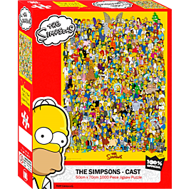 The Simpsons 1000 Piece Jigsaw Puzzle | Card Merchant Takapuna
