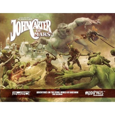 John Carter of Mars: Adventures on the Dying World of Barsoom - Core Rulebook | Card Merchant Takapuna