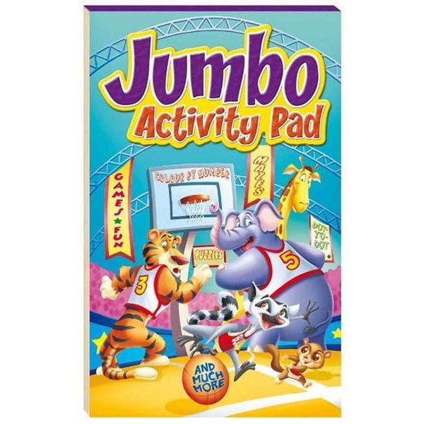 Jumbo Activity Pad (Purple) | Card Merchant Takapuna