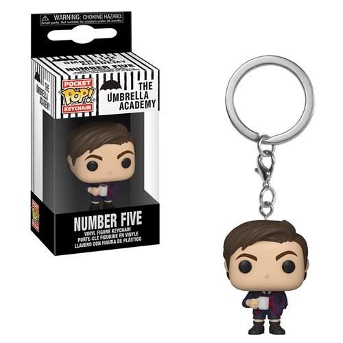 The Umbrella Academy - Number Five Pop Keychain | Card Merchant Takapuna