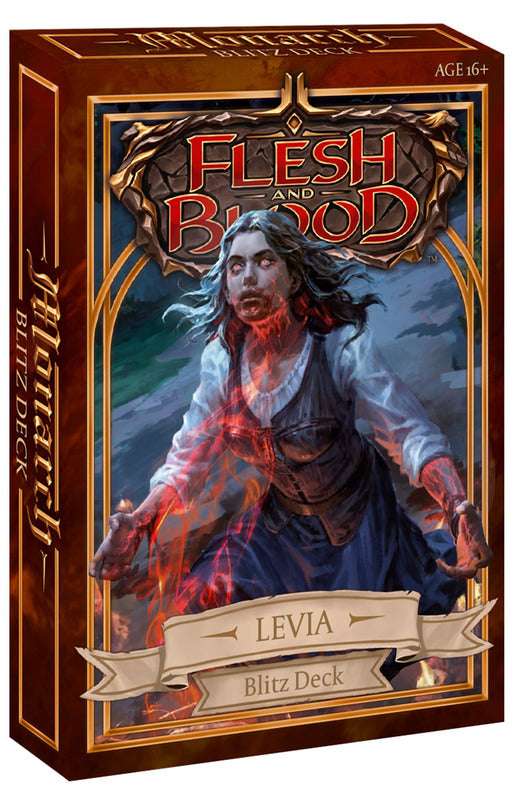Flesh and Blood Monarch Blitz Deck - Levia | Card Merchant Takapuna