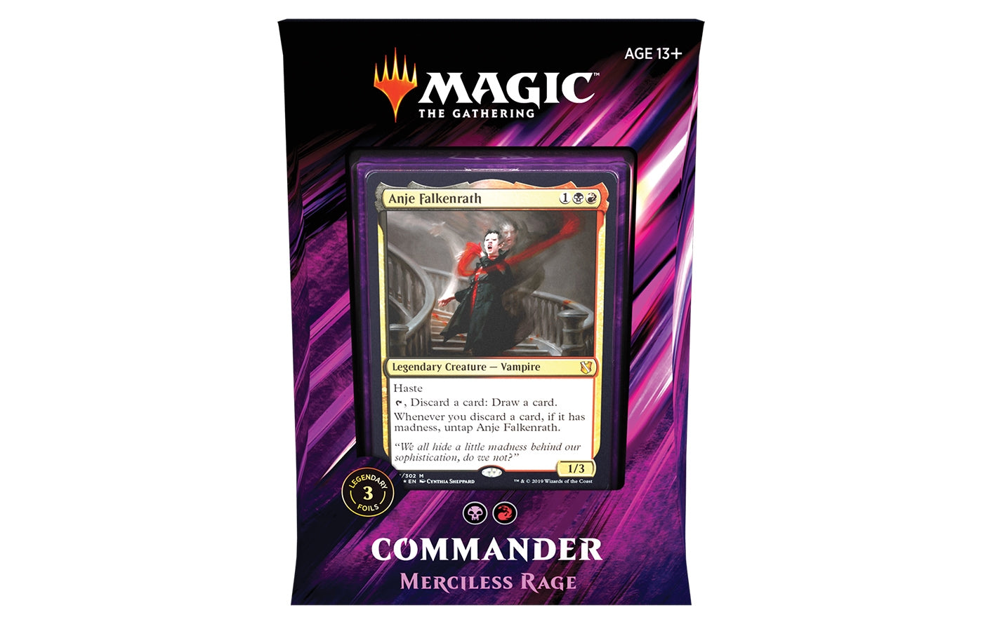 Commander 2019 deck - Merciless rage | Card Merchant Takapuna
