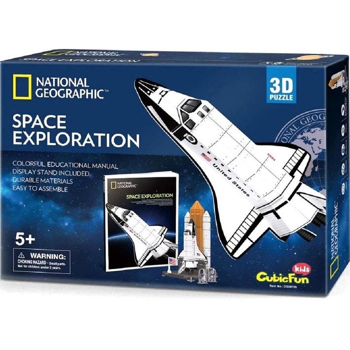 National Geographic Kids - Space Exploration 3D Puzzle | Card Merchant Takapuna