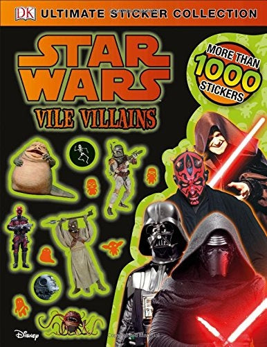 Star Wars - Vile Villains Sticker Book | Card Merchant Takapuna