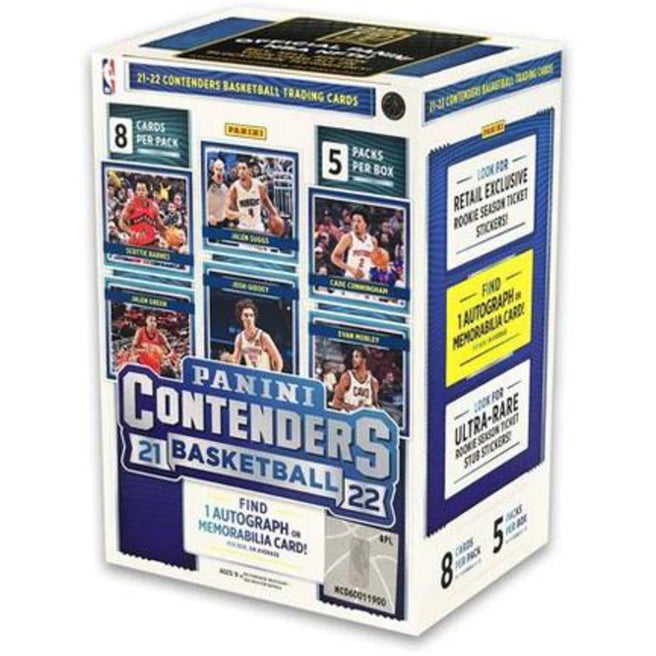 Panini Contenders Basketball 2021-22 Blaster Pack | Card Merchant Takapuna
