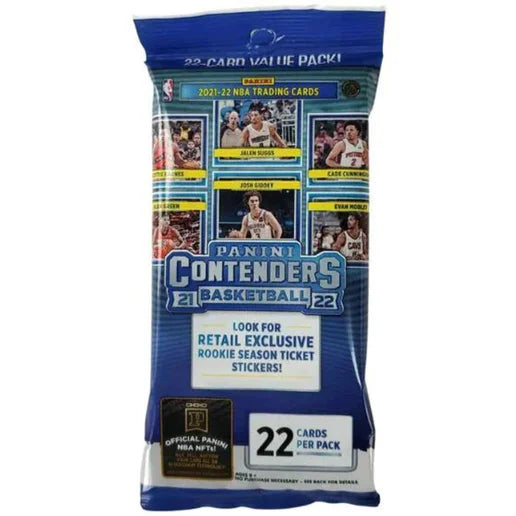 NBA Panini 2021-22 Contenders Basketball Trading Card VALUE Pack [22 Cards] | Card Merchant Takapuna