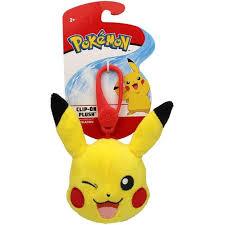 Pokemon: Clip-On Plush – Pikachu Head | Card Merchant Takapuna