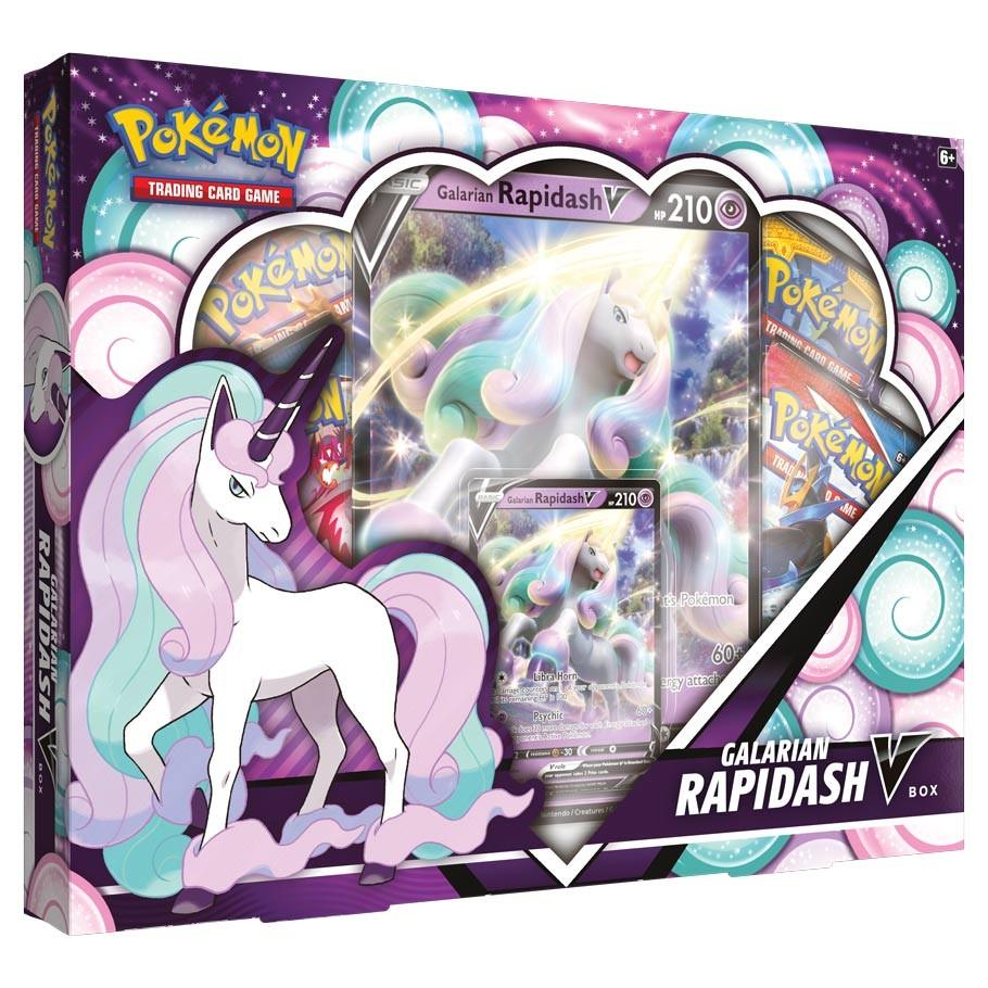 Galarian Rapidash V Box | Card Merchant Takapuna