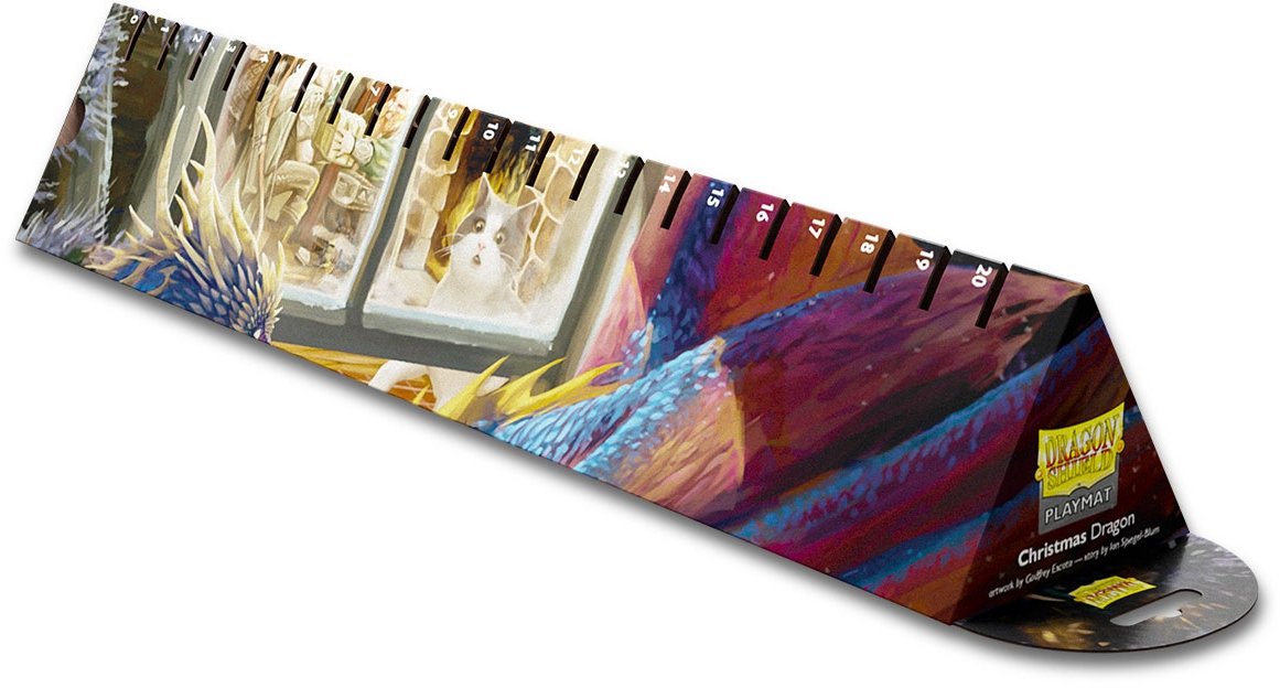 Dragonshield Playmat - Christmas Dragon Art | Card Merchant Takapuna