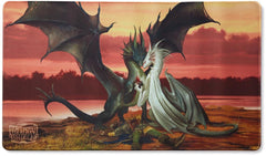 Dragonshield Playmat - Valentine Dragon Art | Card Merchant Takapuna