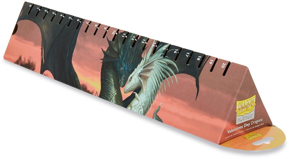 Dragonshield Playmat - Valentine Dragon Art | Card Merchant Takapuna