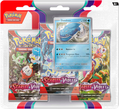 PKM Three Booster Blister Pack (3 Packs) - Scarlet & Violet | Card Merchant Takapuna