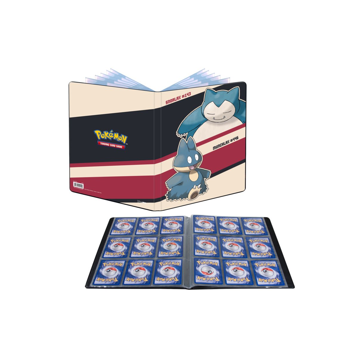 Pokemon: Snorlax & Munchlax 9-Pocket Portfolio | Card Merchant Takapuna