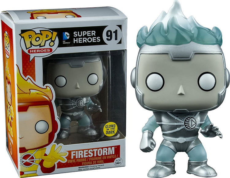 DC Heroes - Firestorm (Glow) Pop! 91 | Card Merchant Takapuna
