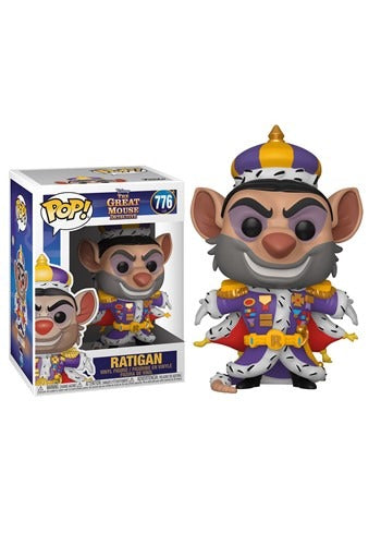 The Great Mouse Detective - Ratigan Pop! 776 | Card Merchant Takapuna