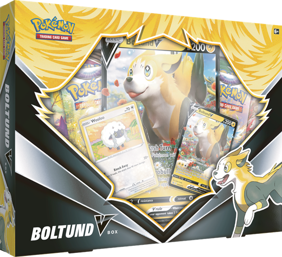 POKEMON Boltund V Box | Card Merchant Takapuna