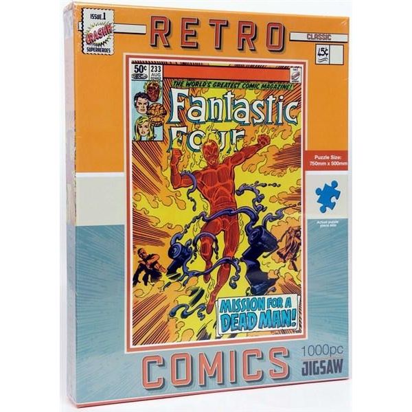 Retro Comics - Fantastic Four Puzzle | Card Merchant Takapuna