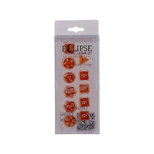 Eclipse Dice Set: Apple Red (11) | Card Merchant Takapuna