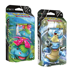 Pokemon TCG: Venusaur V & Blastoise V Battle Deck | Card Merchant Takapuna