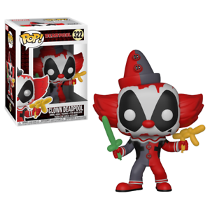 Deadpool - Clown Deadpool Pop! 322 | Card Merchant Takapuna