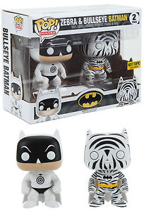Zebra and Bullseye Batman Pop! 2 pack | Card Merchant Takapuna