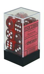 Chessex 12-Die Set - Translucent | Card Merchant Takapuna