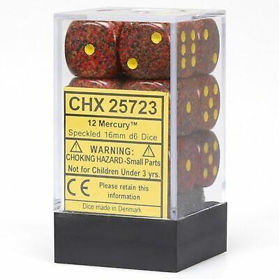 Chessex 12-Die Set - Speckled | Card Merchant Takapuna