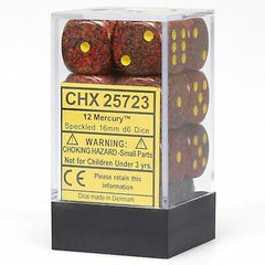 Chessex 12-Die Set - Speckled | Card Merchant Takapuna