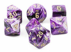 Chessex 7-Die Set - Vortex | Card Merchant Takapuna