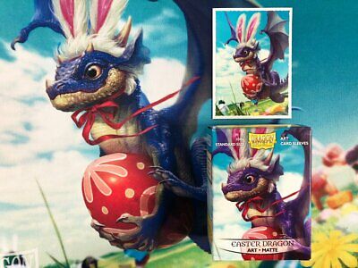 Dragonshield matte art sleeves- Easter Dragon | Card Merchant Takapuna