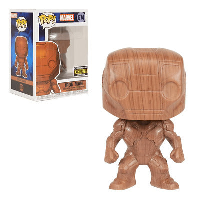 Marvel - Iron Man Wooden Pop! 674 | Card Merchant Takapuna