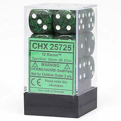 Chessex 12-Die Set - Speckled | Card Merchant Takapuna