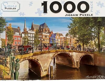 1000 Piece Jigsaw - Amsterdam, Holland | Card Merchant Takapuna