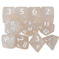 Eclipse Dice Set: Arctic White (11) | Card Merchant Takapuna