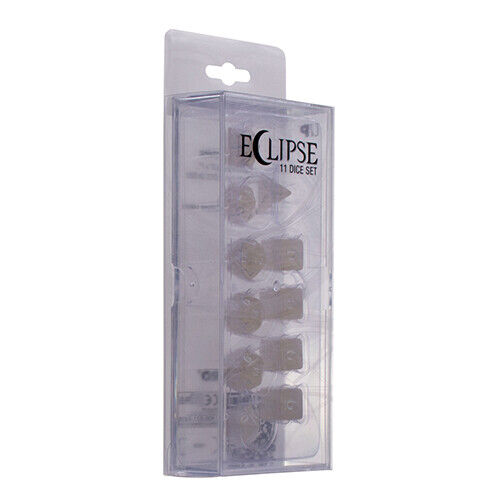 Eclipse Dice Set: Arctic White (11) | Card Merchant Takapuna