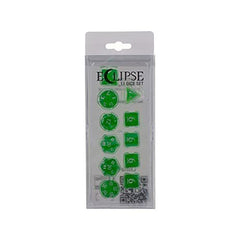 Eclipse Dice Set: Lime Green (11) | Card Merchant Takapuna