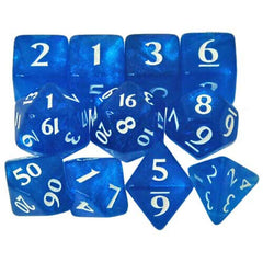 Eclipse Dice Set: Pacific Blue (11) | Card Merchant Takapuna