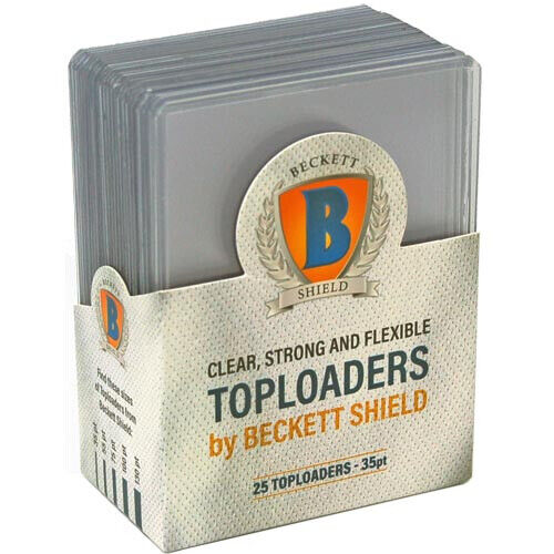 Beckett Shield Toploaders: 35pt (25) | Card Merchant Takapuna