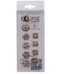 Eclipse Dice Set: Smoke Grey (11) | Card Merchant Takapuna